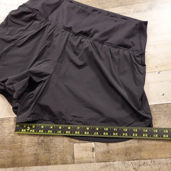 Spyder Active Running Shorts Women’s Large Black 3.5” Inseam Lightweight - Picture 8 of 12